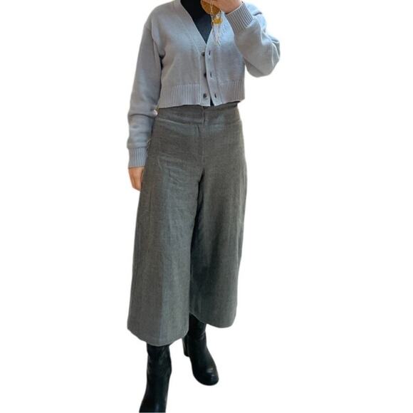Club Monaco Saltina Wide Leg Cropped Pant sz 00 - Picture 1 of 12